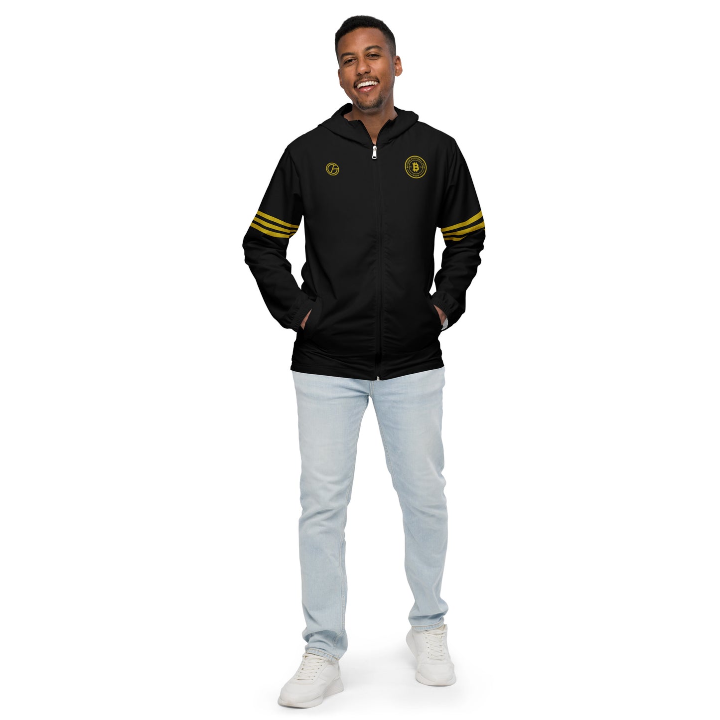 Bitcoin Men’s windbreaker