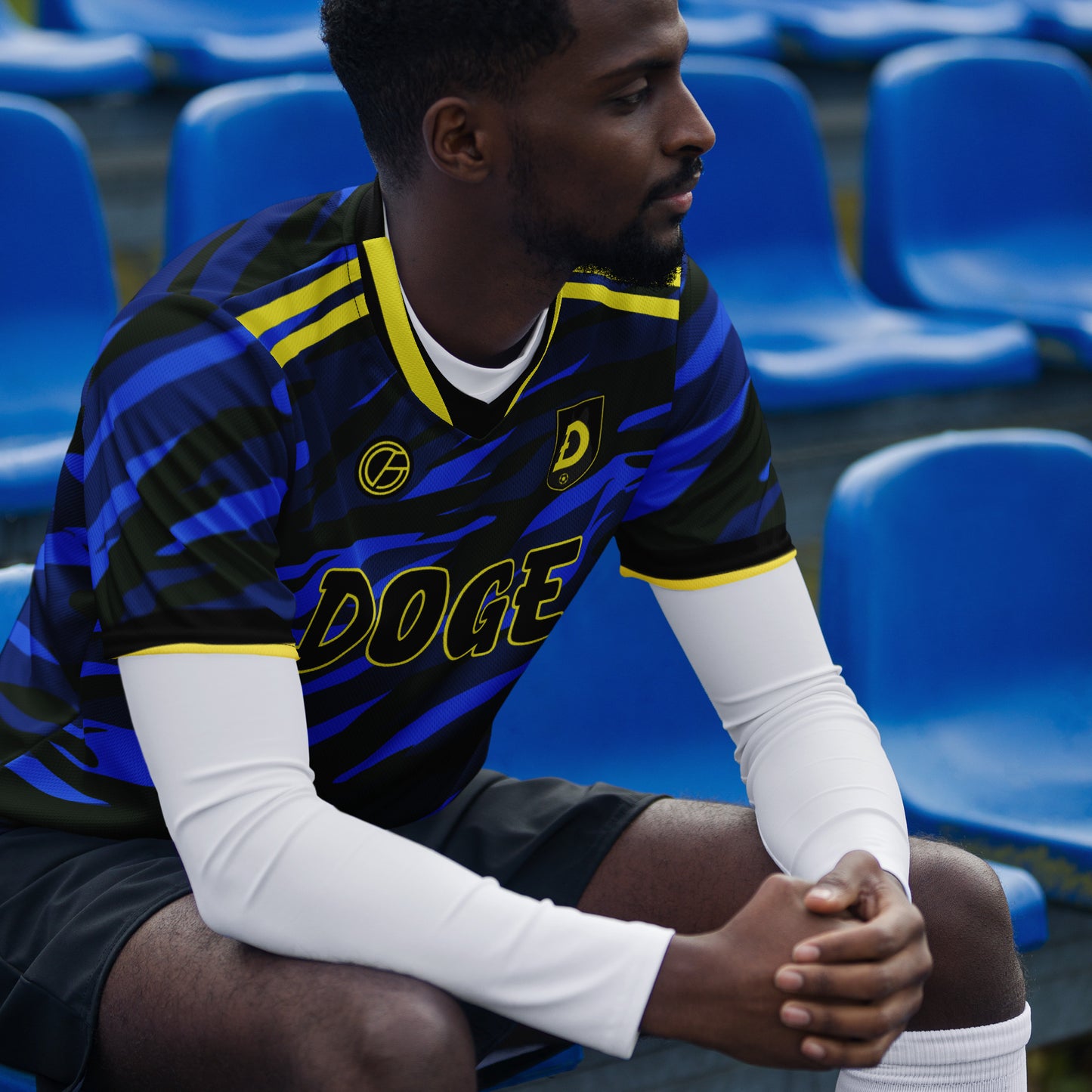 Dogecoin United FC 23/24 Blue Jersey