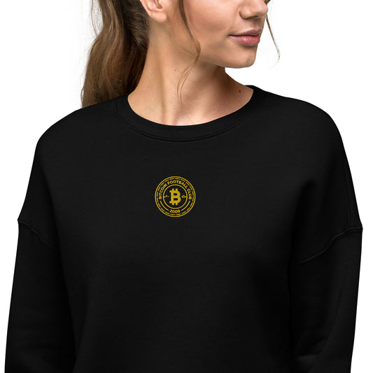 Bitcoin Crop Sweatshirt